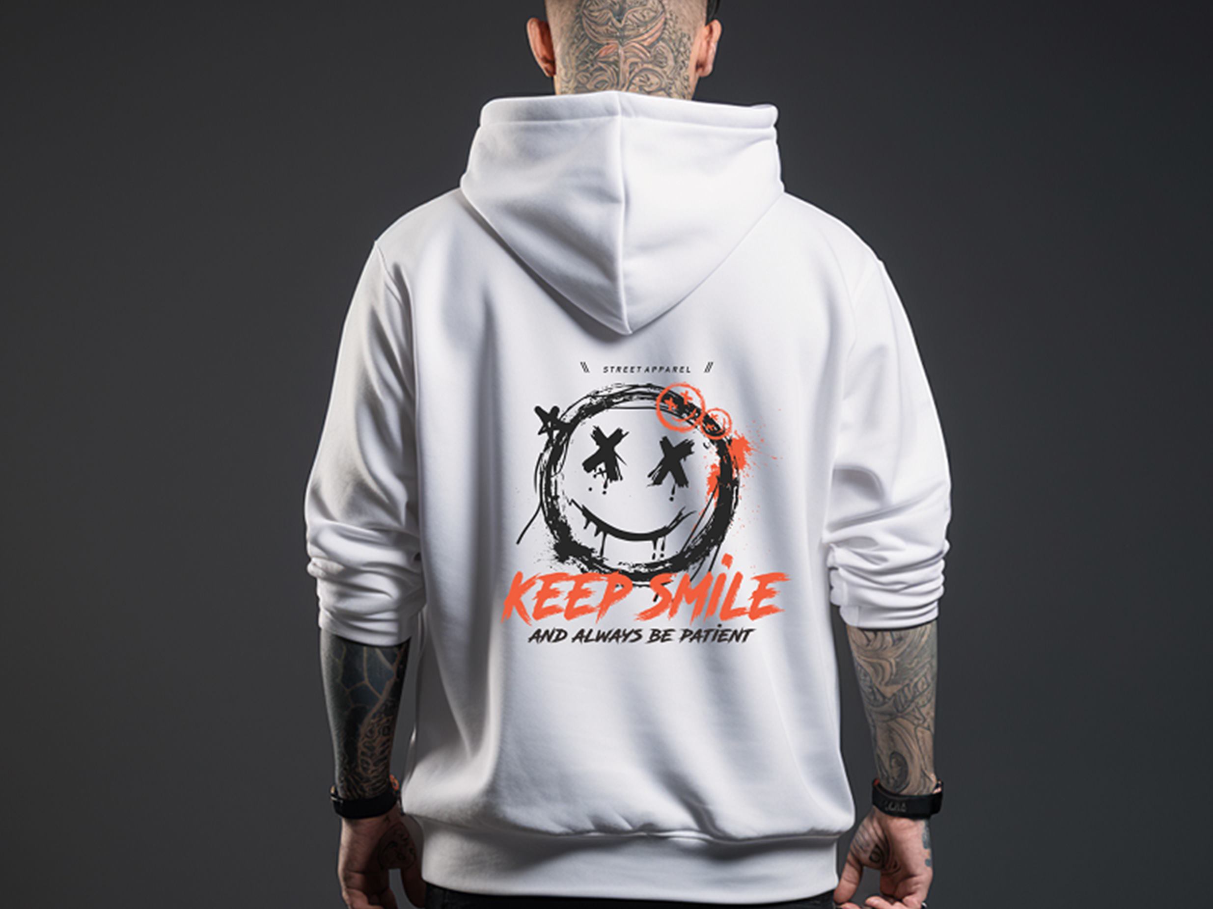 SUDADERA KEOO SMILE